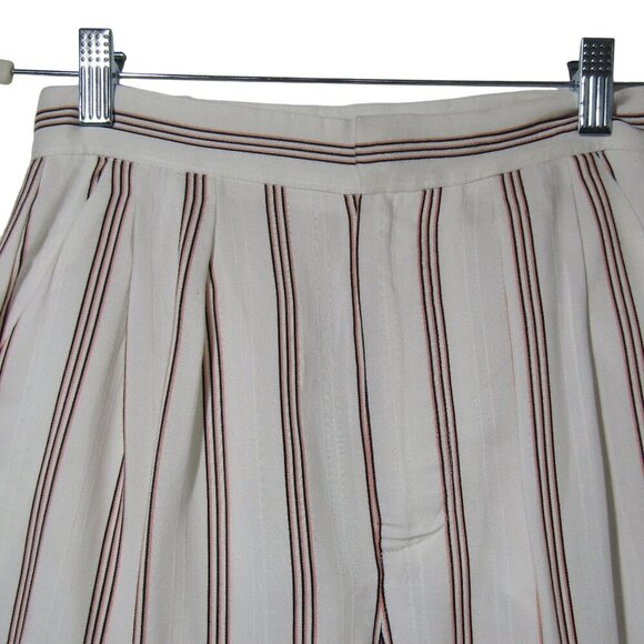 JOIE NWT Striped Carvel  Shorts Cream Porcelain Beach Coastal Preppy 2 MSRP $178 - Picture 2 of 8